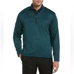 Callaway Men's Teal Lightweight Quarter-Zip Sweatshirt